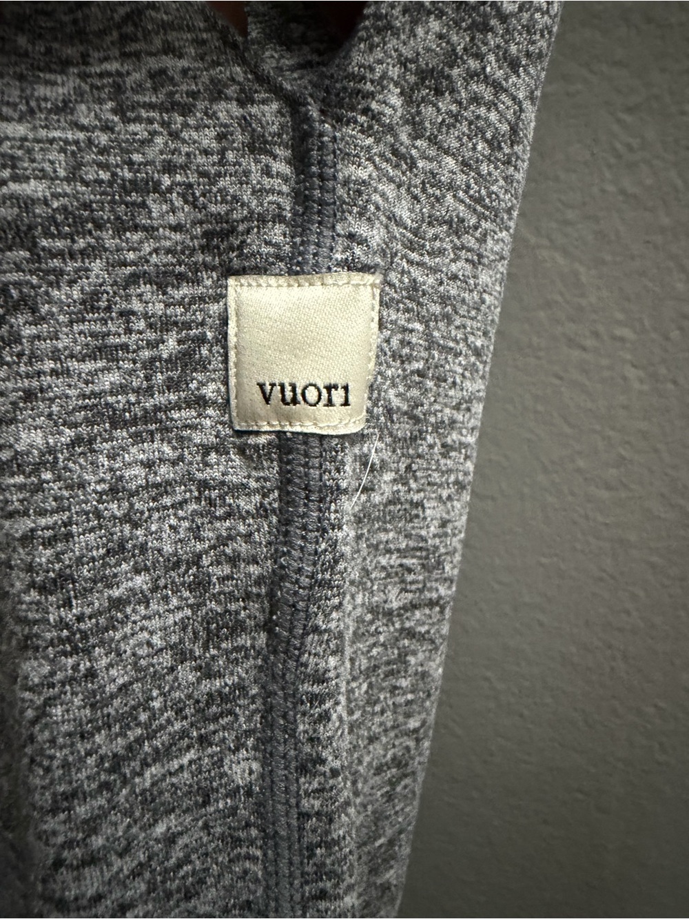 Women’s Vuori Heathered  Gray Joggers with Drawstring - Picture 2 of 4